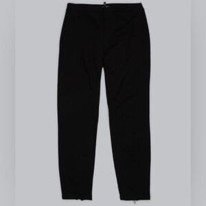 Eileen Fisher Viscose Ponte Pant, Black Pull On Stretch Pant Size XS